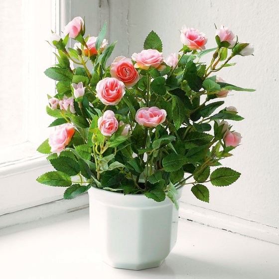 Kunstblume Rose Rosa