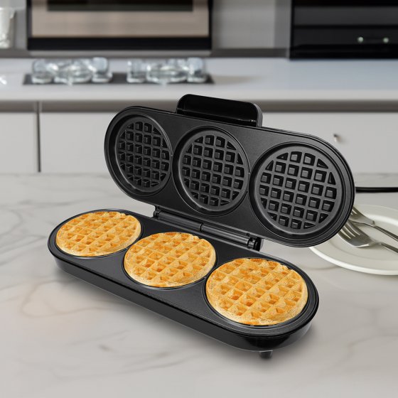 Dreifach-Waffeleisen „XXL“ 