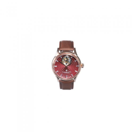 Herren-Armbanduhr „Crystal Tourbillon“ Rot