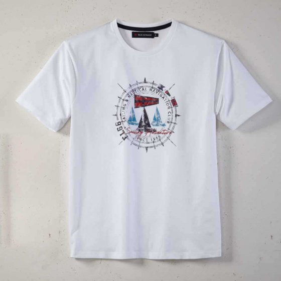 T-shirt imprimé Lot de 2  XXL | Blanc#Bleuclair