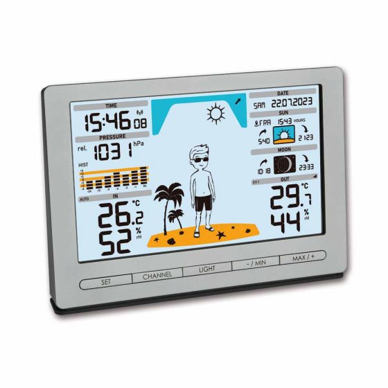 Station météo radiopilotée « Meteo Man » 