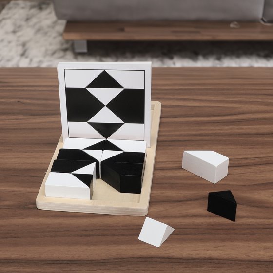 Tangram-Duell „Black  &  White“ 