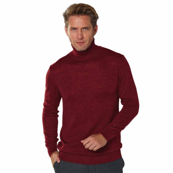 Rollkragen-Pullover, bordeaux 3XL | Burgund