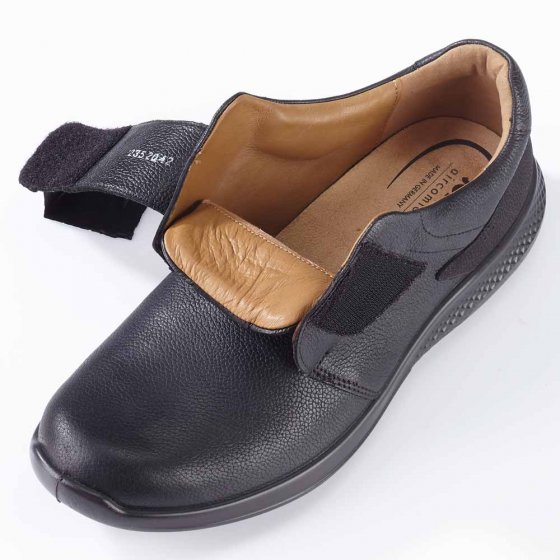 Extraweiter Aircomfort-Klettslipper 