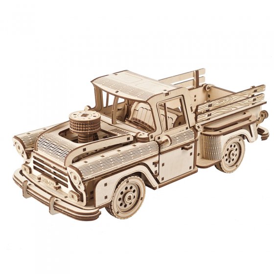 Maquette en bois camionnette 
