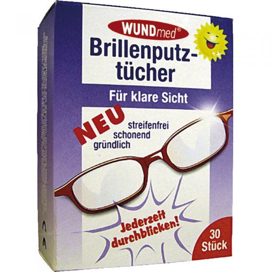 Brillenputztücher 30er-Pack 