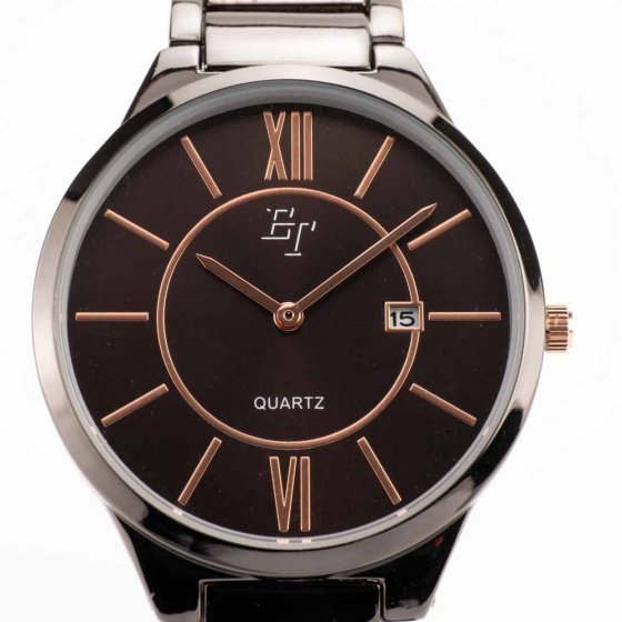 VOTRE CADEAU : LA MONTRE ULTRAPLATE POUR HOMME « ONYX » 