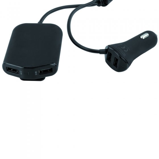 Double adaptateur USB pour voiture 