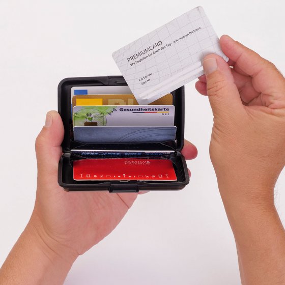 Porte-cartes avec protection RFID 